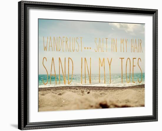 Wanderlust Salt-Sarah Gardner-Framed Photo