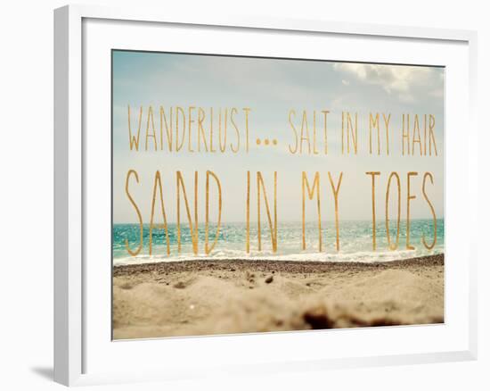 Wanderlust Salt-Sarah Gardner-Framed Photo