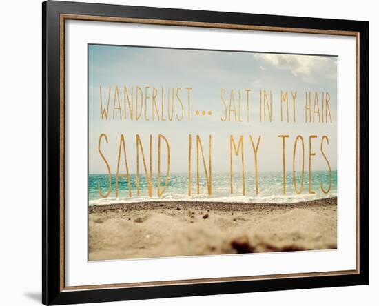 Wanderlust Salt-Sarah Gardner-Framed Photo