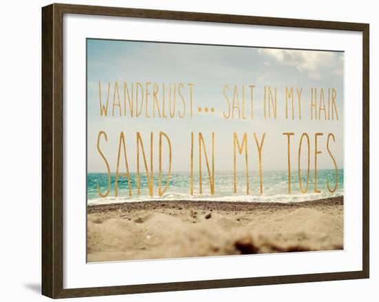 Wanderlust Salt-Sarah Gardner-Framed Photo