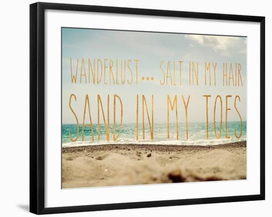 Wanderlust Salt-Sarah Gardner-Framed Photo