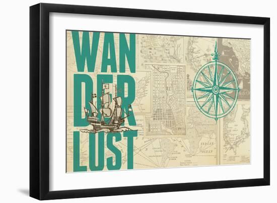Wanderlust-The Saturday Evening Post-Framed Giclee Print