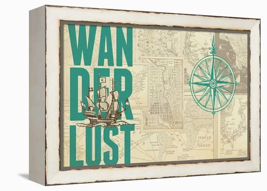 Wanderlust-The Saturday Evening Post-Framed Premier Image Canvas