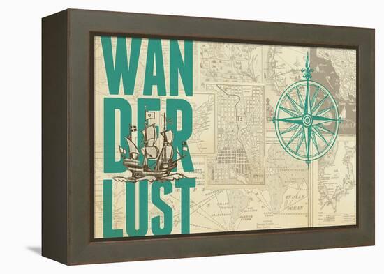 Wanderlust-The Saturday Evening Post-Framed Premier Image Canvas