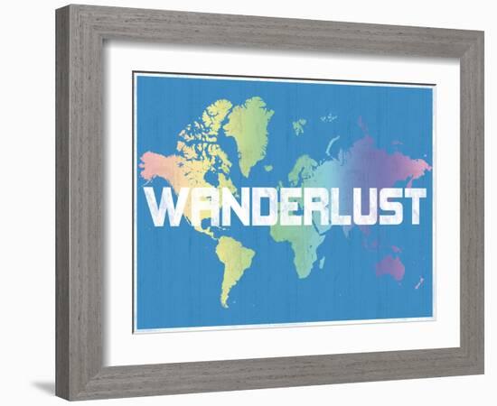 Wanderlust-Lauren Gibbons-Framed Art Print