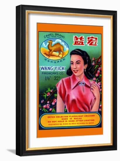 Wang Yick Fireworks-null-Framed Art Print