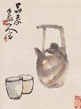 Teapot and Cups-Wang Zhen-Giclee Print