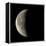 Waning Crescent Moon-Eckhard Slawik-Framed Premier Image Canvas
