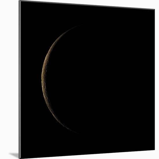 Waning Crescent Moon-Eckhard Slawik-Mounted Premium Photographic Print