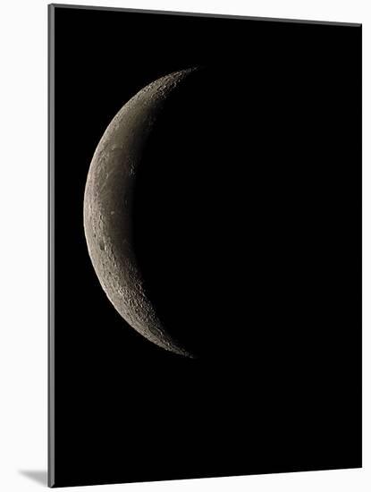 Waning Crescent Moon-Eckhard Slawik-Mounted Photographic Print