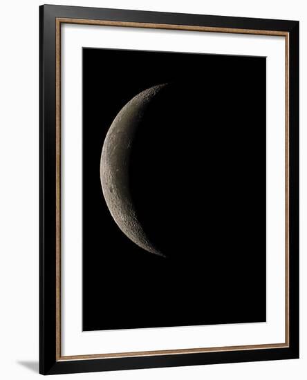 Waning Crescent Moon-Eckhard Slawik-Framed Photographic Print