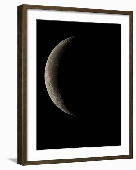 Waning Crescent Moon-Eckhard Slawik-Framed Photographic Print