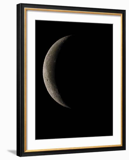 Waning Crescent Moon-Eckhard Slawik-Framed Photographic Print