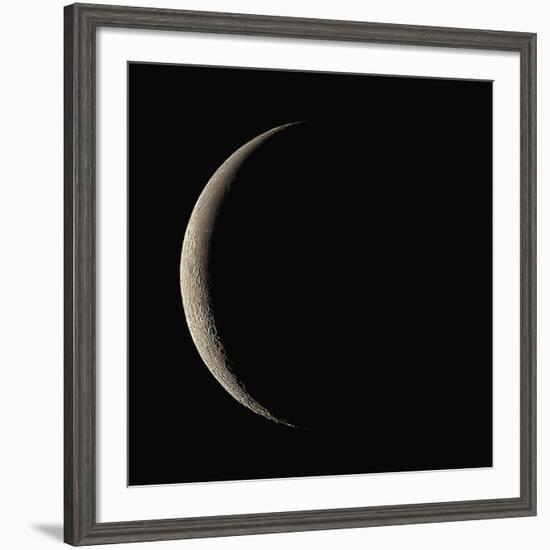 Waning Crescent Moon-Eckhard Slawik-Framed Photographic Print