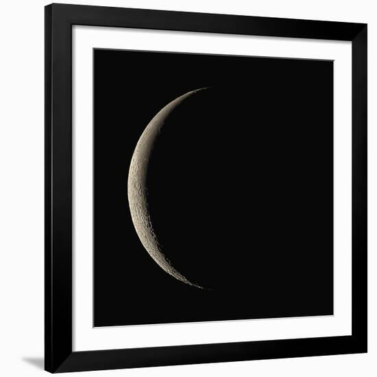 Waning Crescent Moon-Eckhard Slawik-Framed Photographic Print