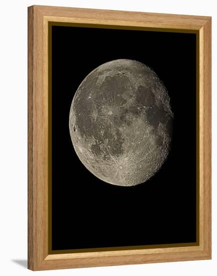 Waning Gibbous Moon-Eckhard Slawik-Framed Premier Image Canvas