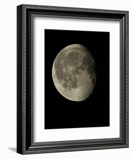 Waning Gibbous Moon-Eckhard Slawik-Framed Premium Photographic Print