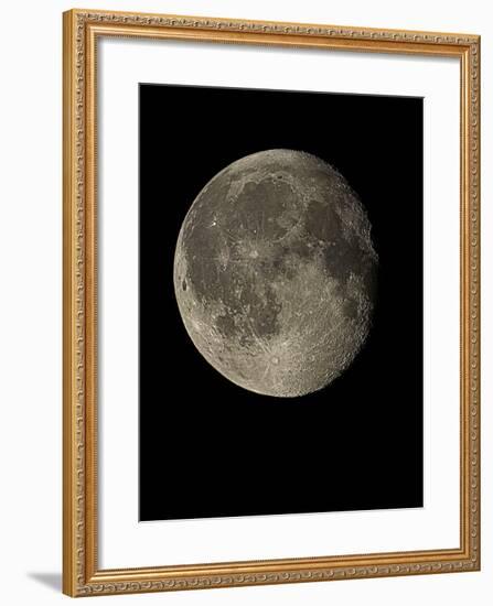 Waning Gibbous Moon-Eckhard Slawik-Framed Photographic Print