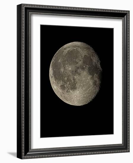 Waning Gibbous Moon-Eckhard Slawik-Framed Photographic Print