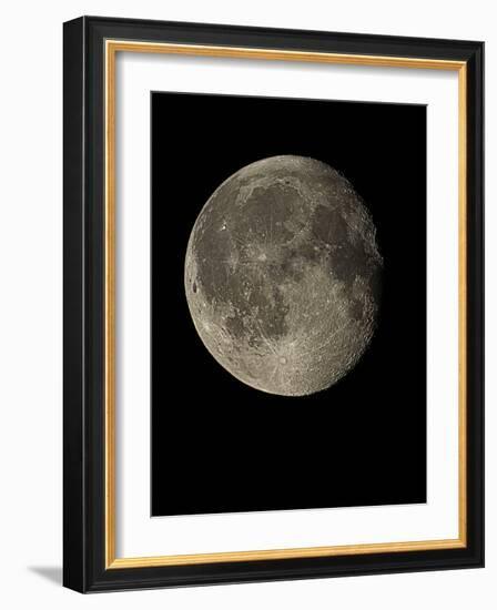 Waning Gibbous Moon-Eckhard Slawik-Framed Photographic Print