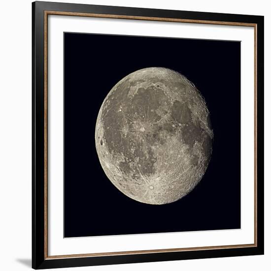 Waning Gibbous Moon-Eckhard Slawik-Framed Photographic Print