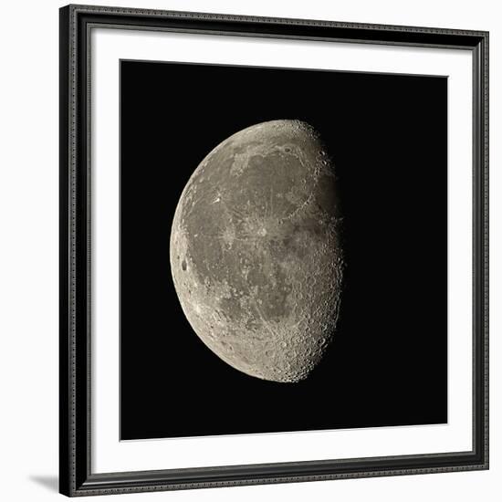 Waning Gibbous Moon-Eckhard Slawik-Framed Photographic Print