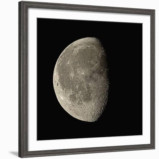 Waning Gibbous Moon-Eckhard Slawik-Framed Photographic Print