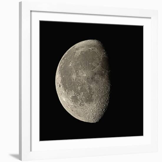 Waning Gibbous Moon-Eckhard Slawik-Framed Photographic Print