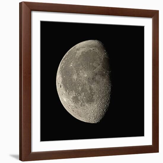 Waning Gibbous Moon-Eckhard Slawik-Framed Photographic Print