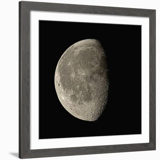 Waning Gibbous Moon-Eckhard Slawik-Framed Photographic Print