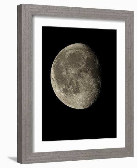 Waning Gibbous Moon-Eckhard Slawik-Framed Photographic Print