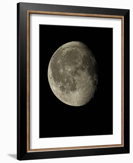 Waning Gibbous Moon-Eckhard Slawik-Framed Photographic Print