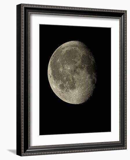 Waning Gibbous Moon-Eckhard Slawik-Framed Photographic Print