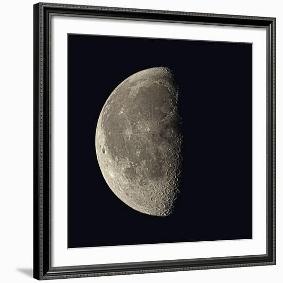 Waning Gibbous Moon-Eckhard Slawik-Framed Photographic Print