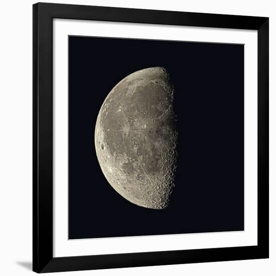 Waning Gibbous Moon-Eckhard Slawik-Framed Photographic Print