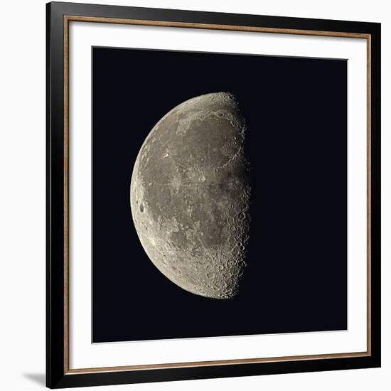 Waning Gibbous Moon-Eckhard Slawik-Framed Photographic Print