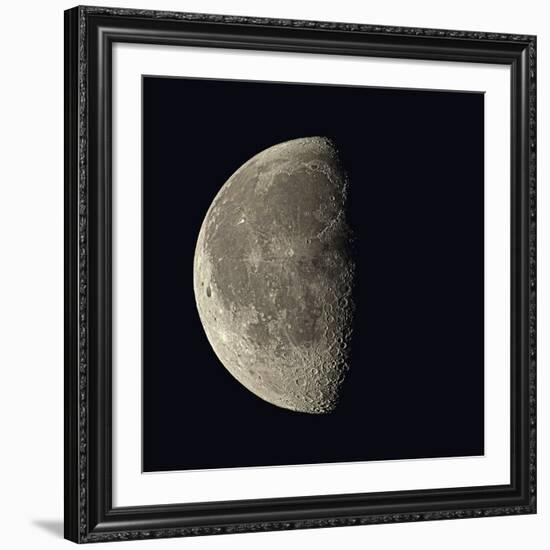 Waning Gibbous Moon-Eckhard Slawik-Framed Photographic Print