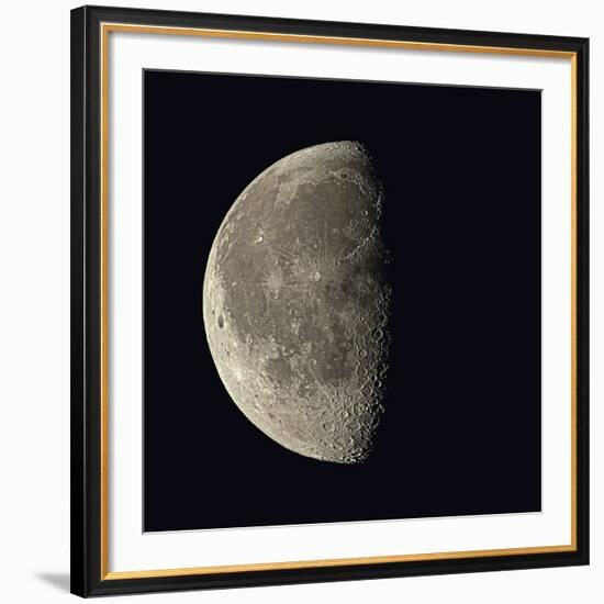 Waning Gibbous Moon-Eckhard Slawik-Framed Photographic Print