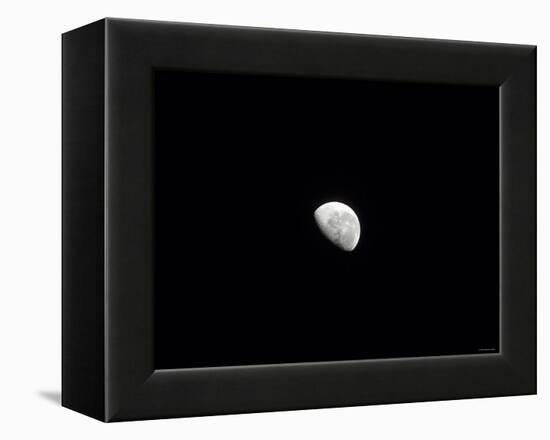 Waning Moon-Stocktrek Images-Framed Premier Image Canvas