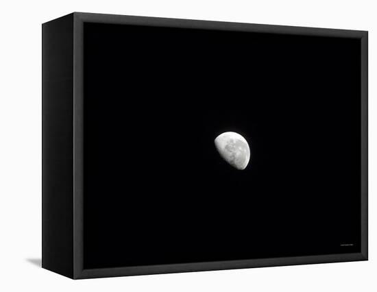 Waning Moon-Stocktrek Images-Framed Premier Image Canvas