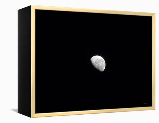 Waning Moon-Stocktrek Images-Framed Premier Image Canvas