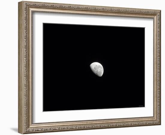 Waning Moon-Stocktrek Images-Framed Photographic Print