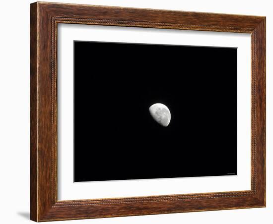 Waning Moon-Stocktrek Images-Framed Photographic Print