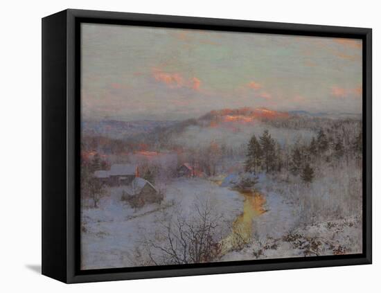Waning Winter, 1906 (Oil on Canvas)-Walter Launt Palmer-Framed Premier Image Canvas