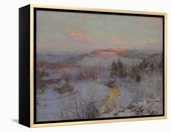 Waning Winter, 1906 (Oil on Canvas)-Walter Launt Palmer-Framed Premier Image Canvas