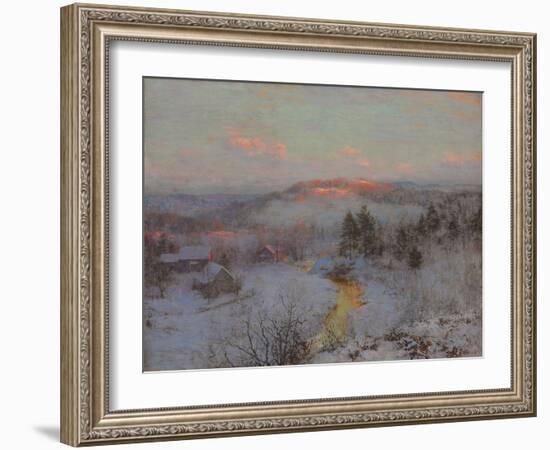 Waning Winter, 1906 (Oil on Canvas)-Walter Launt Palmer-Framed Giclee Print