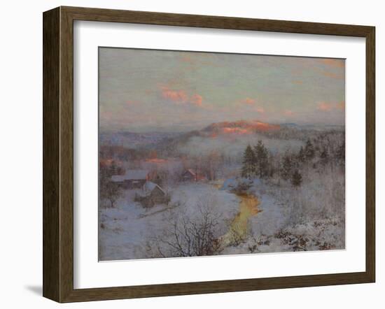 Waning Winter, 1906 (Oil on Canvas)-Walter Launt Palmer-Framed Giclee Print