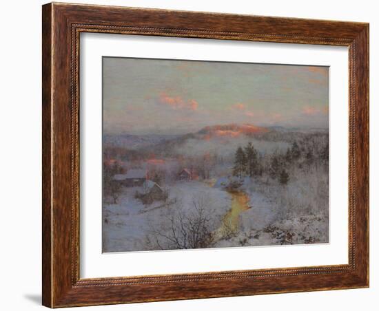 Waning Winter, 1906 (Oil on Canvas)-Walter Launt Palmer-Framed Giclee Print