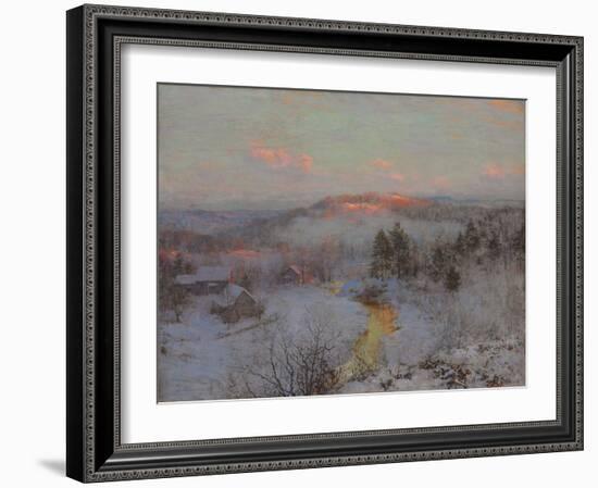 Waning Winter, 1906 (Oil on Canvas)-Walter Launt Palmer-Framed Giclee Print
