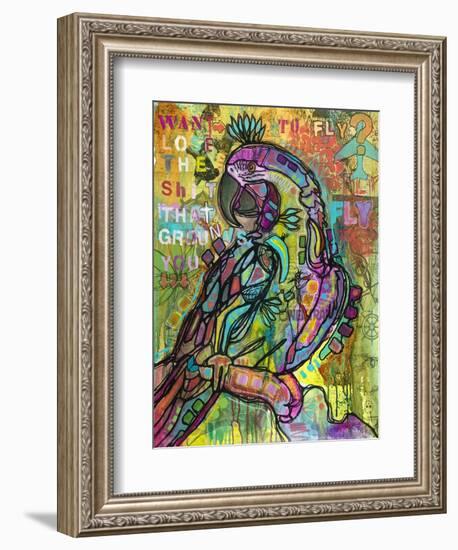 Want to Fly-Dean Russo- Exclusive-Framed Giclee Print